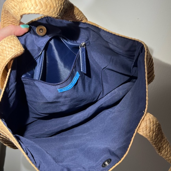 Draper James Raffia Tote bag - Picture 5 of 5